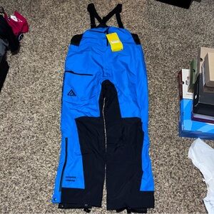 Ski-Doo Men's Size XL NWT BC Kona Highpants Snowmobile Winter Indigo Blue Black